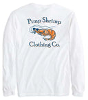 Pimp Shrimp Long Sleeve Pocketed T-Shirt